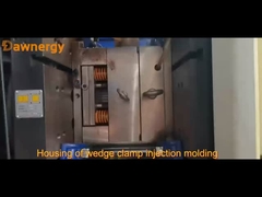 Proses produksi penjepit wedge.